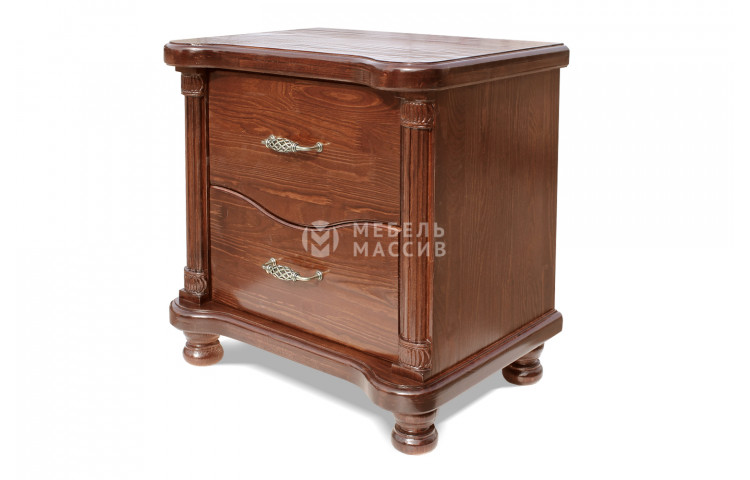 Тумба Мелиса (сосна, резьба береза)